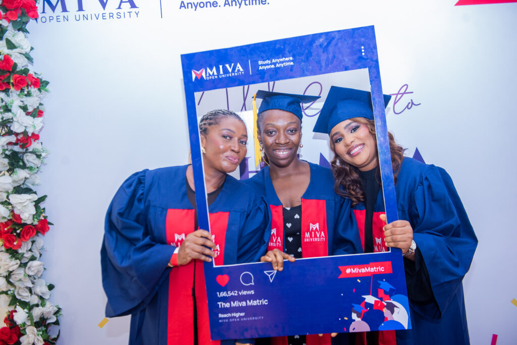 Some of the 2024 matriculating students of Miva in Abuja