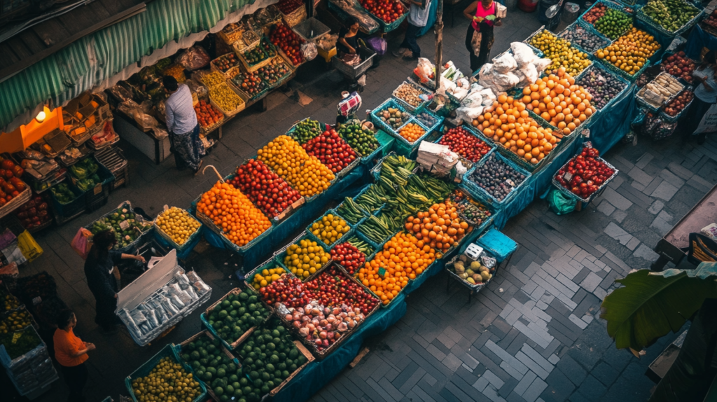 A local market
