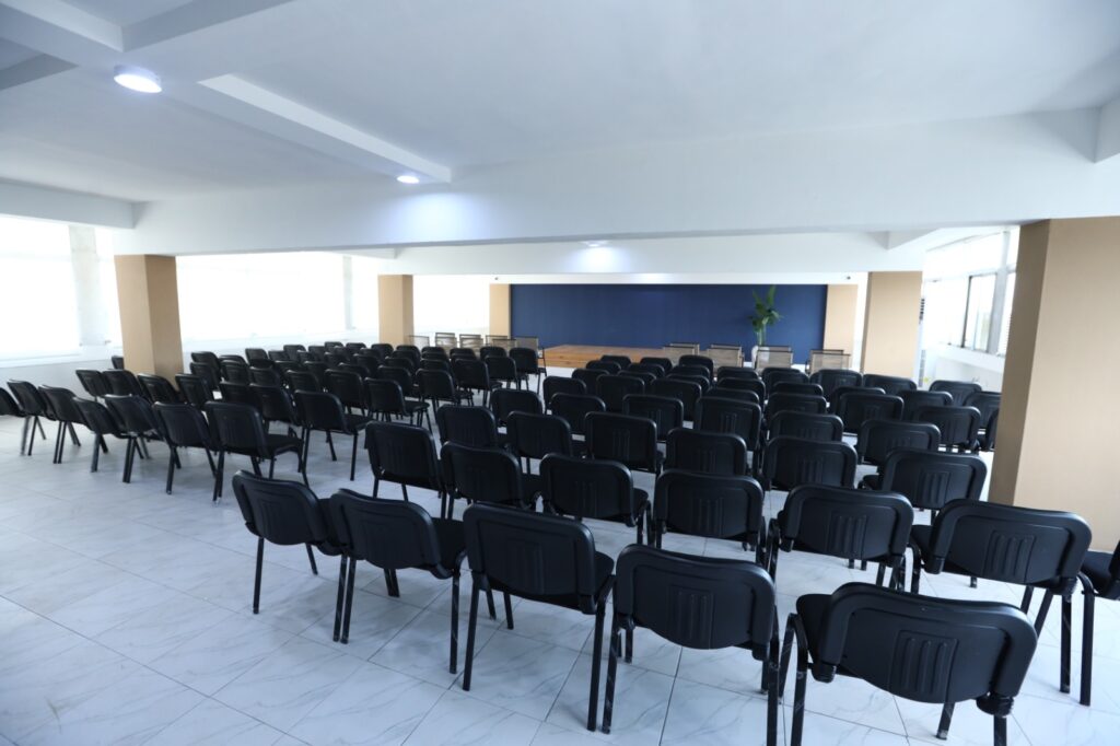 The event hall