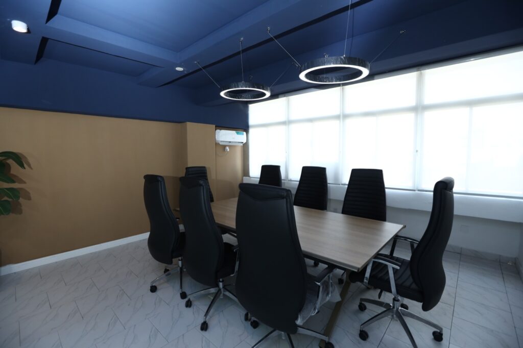 A meeting room