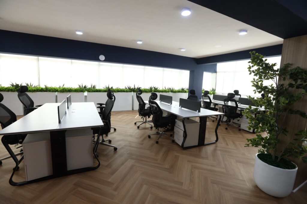 The co-working space