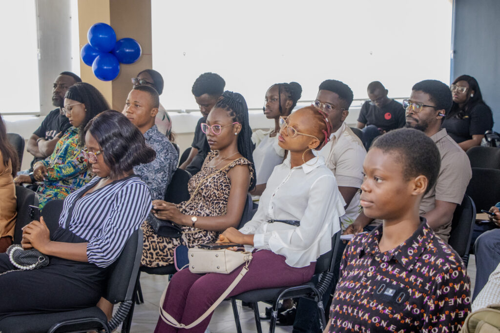 Participants at the inaugural masterclass in the Lagos Study Centre.